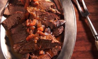 Beer-braised beef