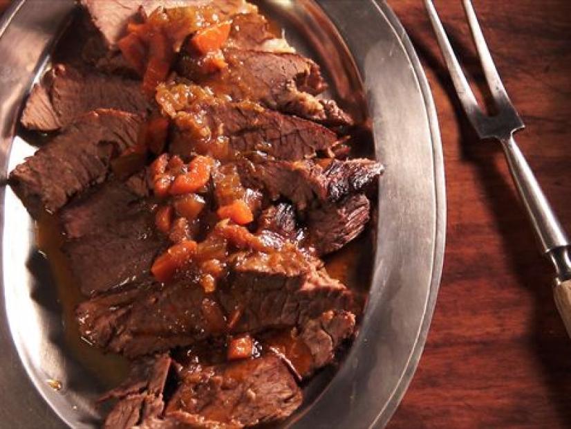 Beer-braised beef