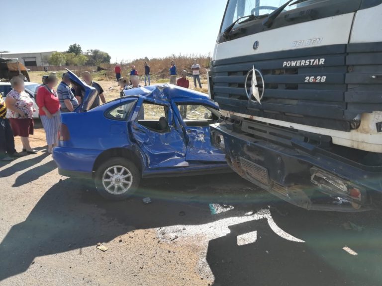 Elderly male injured