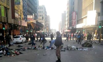 Protests in Johannesburg