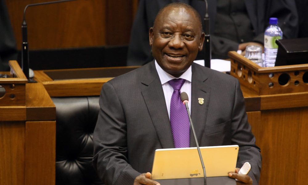 President Cyril Ramaphosa