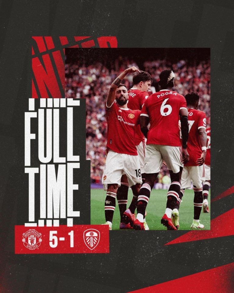 Manchester United 5 - 1 Leeds