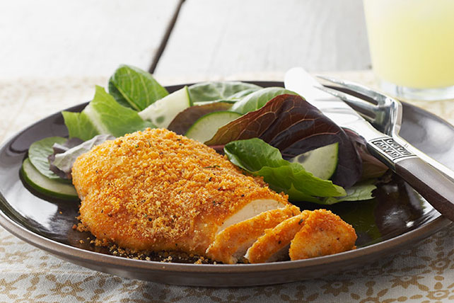 Crispy Parmesan Chicken Breasts