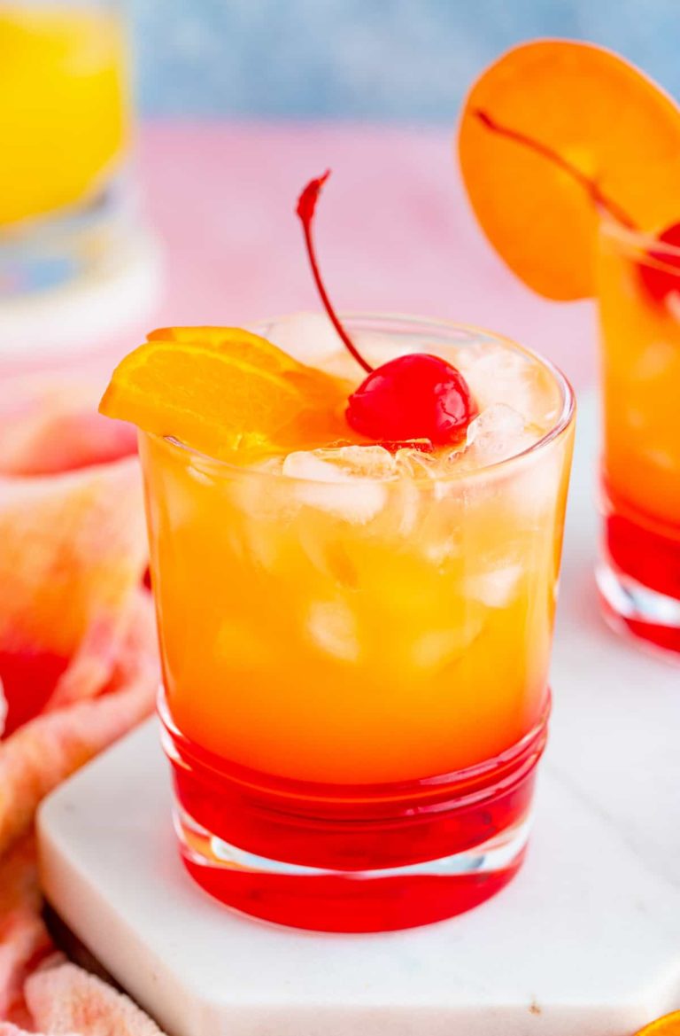 Non-alcoholic Sunset Cocktail