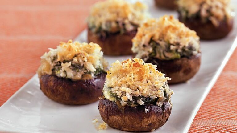 cheese stuffed mushrooms