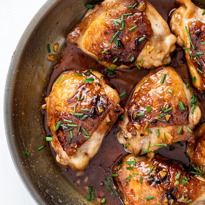 Honey-Garlic Chicken Thighs recipes