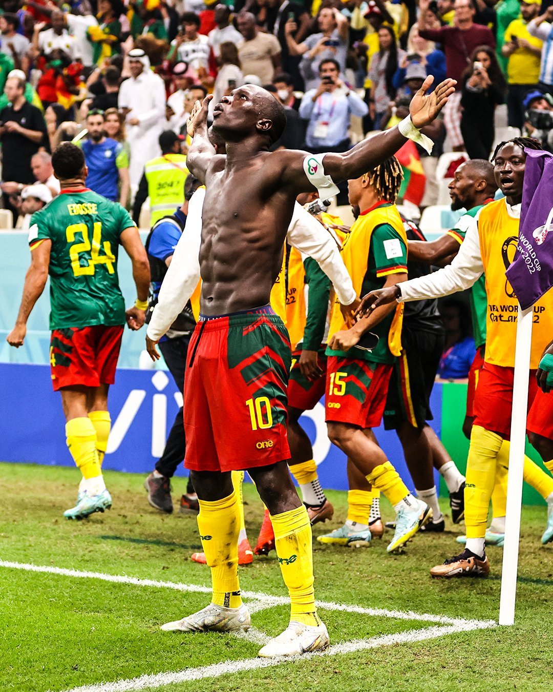 Cameroon 1 - 0 Brazil