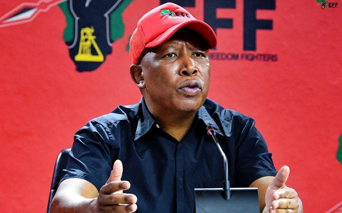 EFF leader Julius Malema