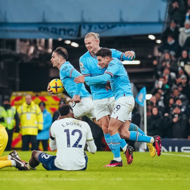 Manchester City 4- 2 Tottenham Hotspur