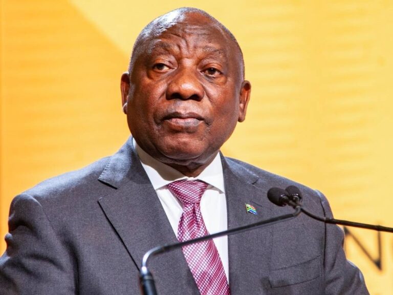 SA President Ramaphosa