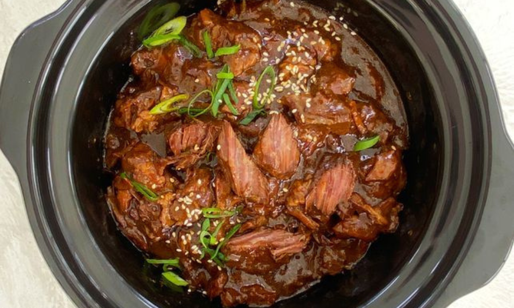 Slow cooker Korean beef recipe