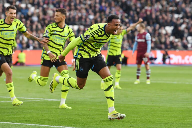 West Ham United 0-6 Arsenal