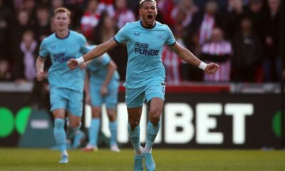 Brentford 2-4 Newcastle United