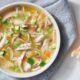 Roast chicken noodle soup recipe