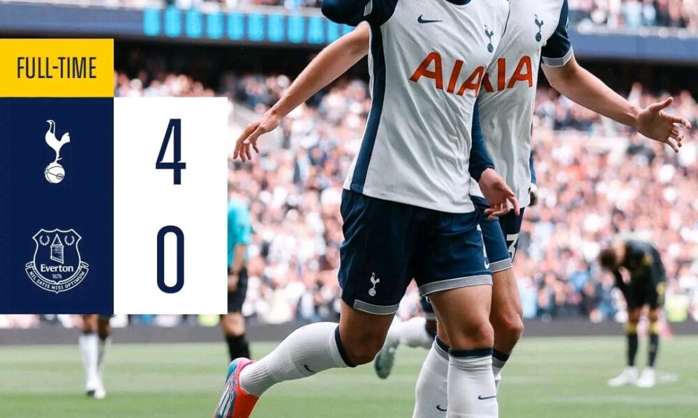 Tottenham Hotspur 4-0 Everton