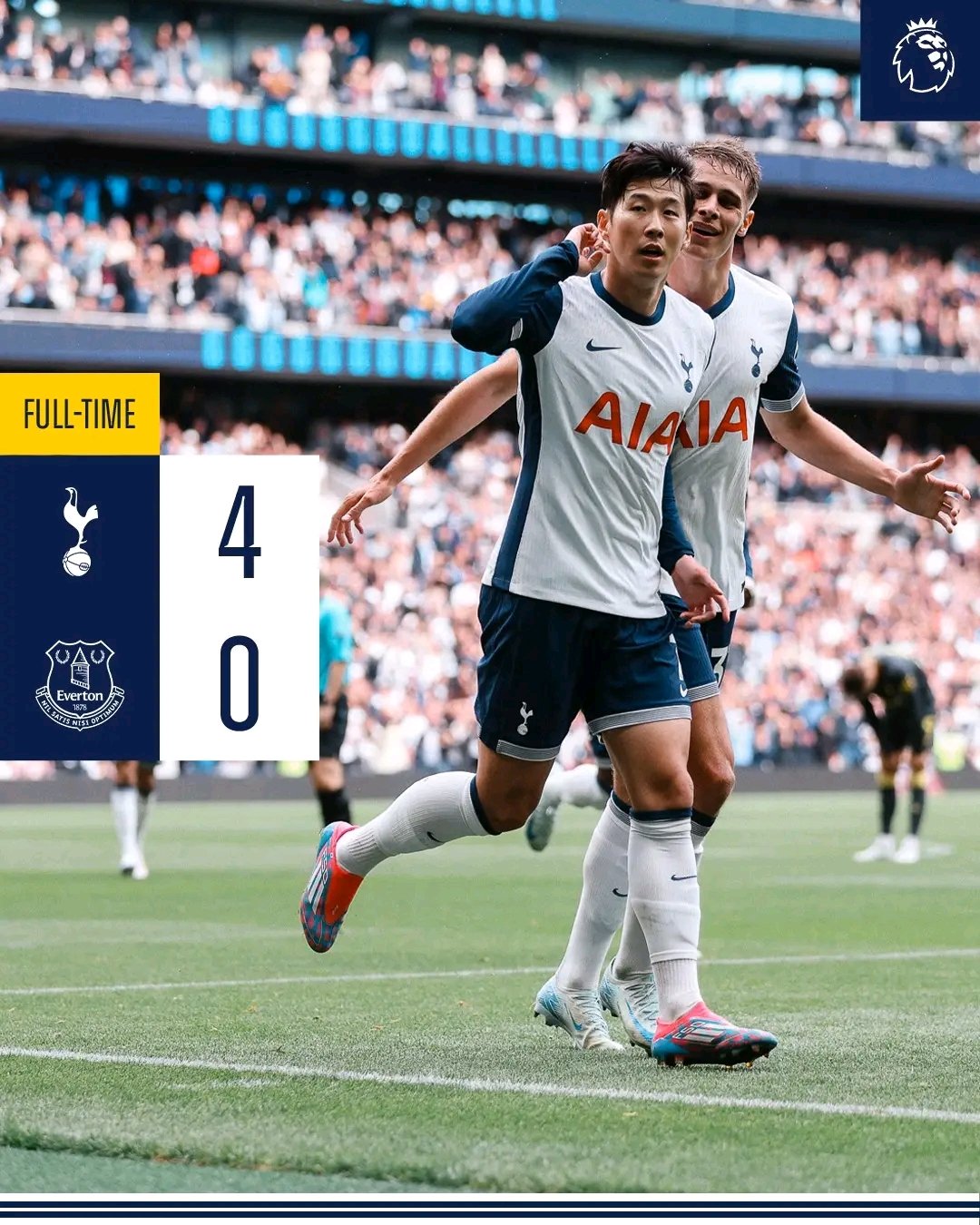 Tottenham Hotspur 4-0 Everton